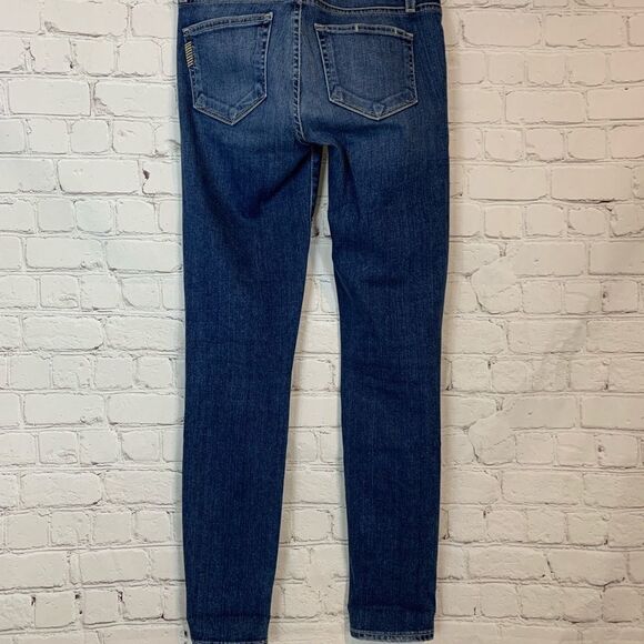 Paige 'Verdugo' Miles Embellished Mid Rise Jeweled Skinny Jean 25 - Picture 6 of 12